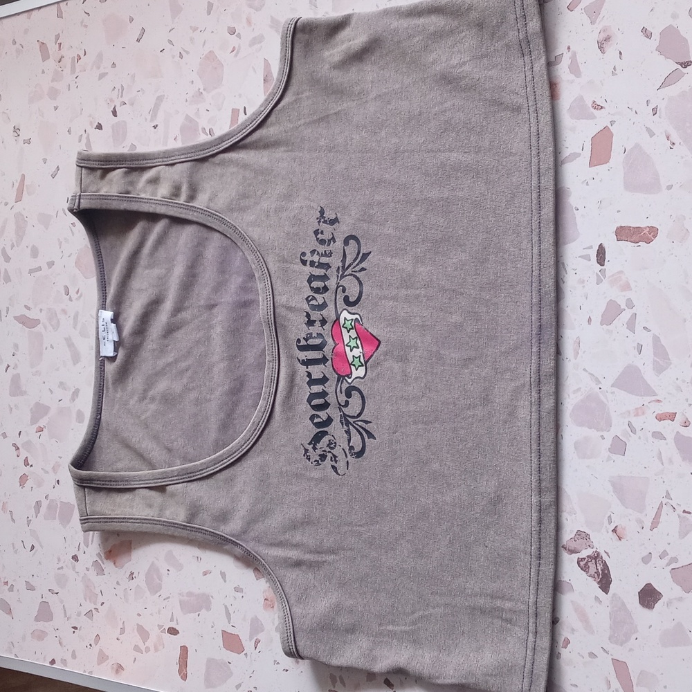 Heartbreaker crop tank